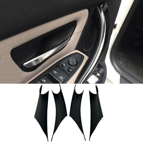 Miniatura 9 de Cubierta para manija de puerta de automóvil izquierda y derecha, Cubiertas Decorativas Protectoras para Manijas de Tirador Interior de Puerta