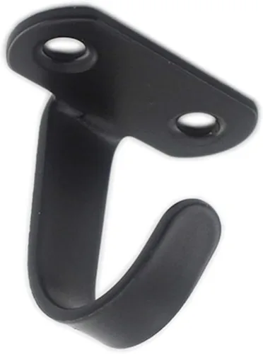 Miniatura 3 de Gancho de techo de acero inoxidable negro, ganchos para colgar en el techo, ganchos para colgar plantas, comederos de pájaros, campanillas