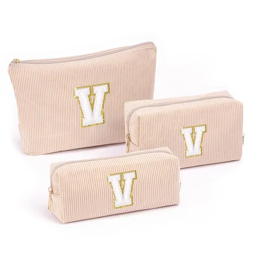 Miniatura 227 de Vavabox A-Z Bolsa de Maquillaje Personalizada, Regalos de Cumpleaños para Mujeres y Mamá, Regalos para la Mejor Amiga, Bolsa de Cosméticos