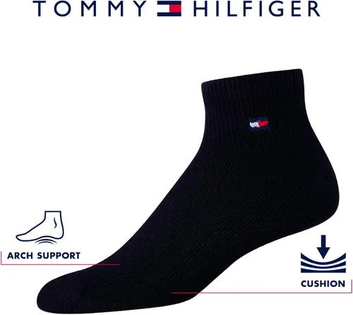 Miniatura 3 de Tommy Hilfiger Calcetines deportivos para hombre Calcetines de tobillo de corte cuarto 12