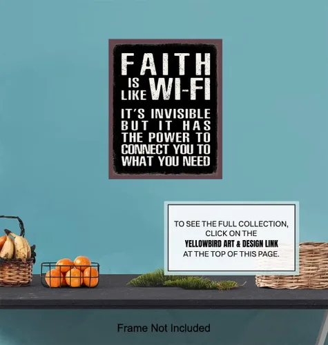 Miniatura 7 de Decoración de Pared Religiosa Espiritual Inspiradora - Arte de Pared Cristiano - Regalos Católicos para Hombres, Cueva del Hombre - Decoración