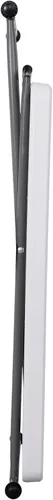 Miniatura 6 de F2C Mesa plegable de 30 pulgadas, mesa personal multifuncional, altura portátil y ajustable para bandejas de TV, laptop, costura, ideal