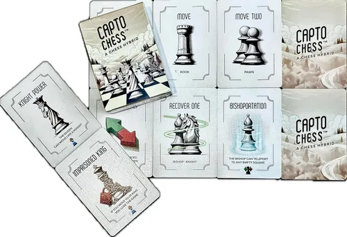 Miniatura 6 de Baraja de estrategia de cartas para juegos de ajedrez Divertido juego de variante de ajedrez y regalo para jugadores de ajedrez