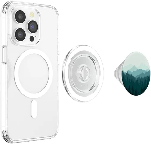 Miniatura 3 de Mountains Pine Trees PopSockets Swappable PopGrip