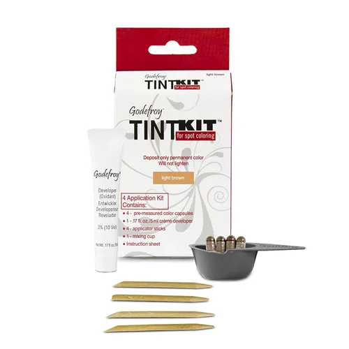 Miniatura 6 de Kit profesional de coloración de cabello, marrón oscuro, 4 aplicaciones
