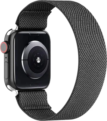 Miniatura 7 de Correas elásticas Solo Loop compatibles con Apple Watch de 38mm 40mm 41mm, trenzadas, de nailon, para mujeres y hombres, para iWatch Series