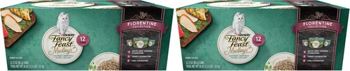 Miniatura 12 de Purina Fancy Feast Comida Húmeda para Gatos Medleys Florentine Paquete Variado de Comida Húmeda para Gatos - (2 Paquetes de 12) Latas de 3 oz