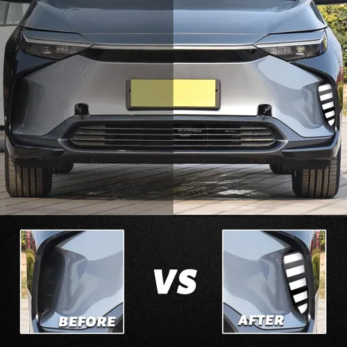 Miniatura 5 de Switchback - Lámpara LED antiniebla frontal blanca y ámbar con destello dinámico LED intermitente – Compatible con Toyota bZ4X 2023 XLE Limited