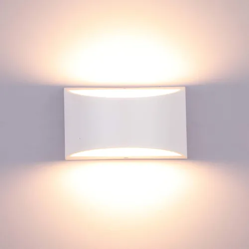 Miniatura 13 de Lightess Lámpara de pared LED interior regulable, luces de pared modernas de 12W, iluminación de pasillo cálida para sala de estar, dormitorio