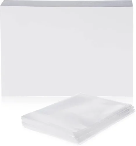 Miniatura 7 de Epakh Juego de 120 fundas y tableros de cómics reutilizables transparentes de 7.25 x 10.5 pulgadas con tableros de respaldo para almacenamiento