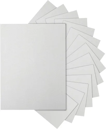 Miniatura 8 de Silunkia 100 hojas de cartulina negra de 8.5 x 11 pulgadas, papel de 75 lb para impresora, cartulina para Halloween, fabricación de tarjetas DIY