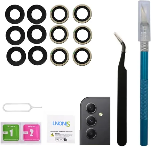 Miniatura 6 de 5 piezas originales de repuesto para cámara trasera trasera Samsung Galaxy A53 5G A536 con adhesivo preinstalado y kit de herramientas de reparación