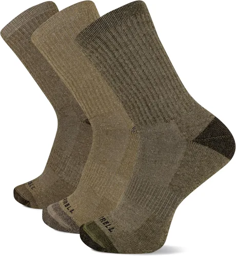 Miniatura 4 de Merrell Paquete de 3 calcetines de senderismo para mujer (pestaña de corte bajo/cuarto/tripulación)