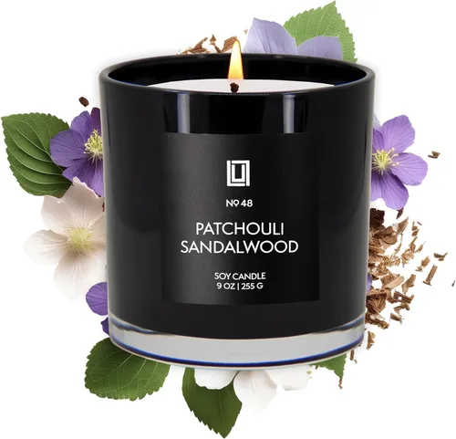 Miniatura 74 de Lulu Candles Sexy Man Vela perfumada de lujo en tarro de soja Vertida a mano en los Estados Unidos Altamente perfumada y duradera