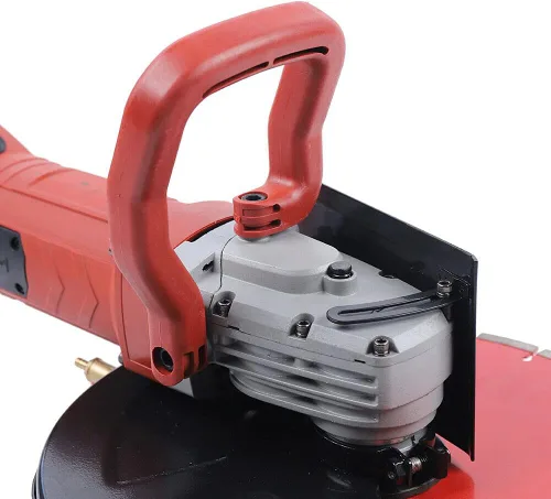 Miniatura 8 de Cortador de sierra de hormigón de mano de 14 pulgadas, sierra de hormigón en seco y húmedo, cortador eléctrico, guía de rodillo, kit de sierra