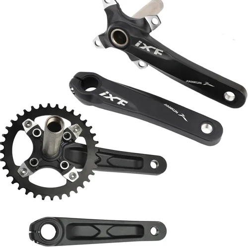 Miniatura 7 de Bielas para Bicicleta de Montaña Biela Integrada Hueca Modificada de Disco Único 32T 34 36T