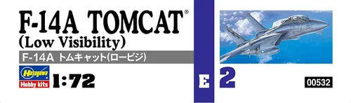Miniatura 3 de Hasegawa 1:72 Escala F-14A Tomcat Low Model Kit