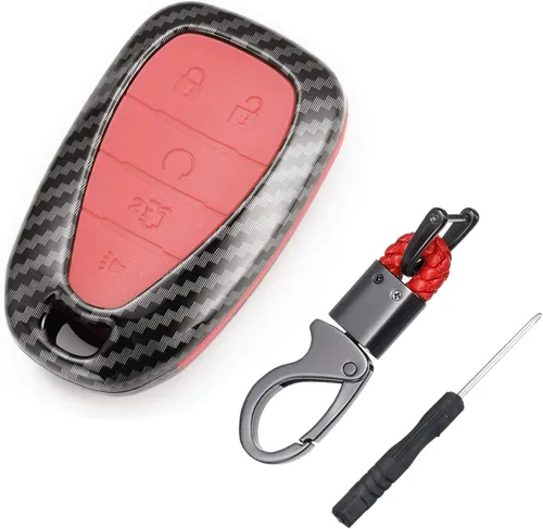 Miniatura 7 de ontto Funda inteligente para llavero con llavero, Negro (4 btn)