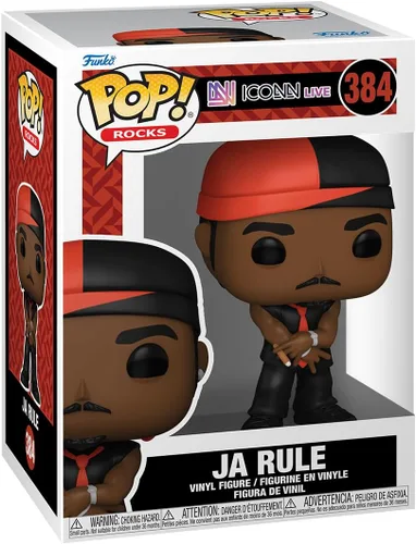 Funko POP! Rocks: Ja Rule - Figura de vinilo coleccionable - Idea de regalo - Mercancía oficial - para niños y adultos - fanáticos de la música -