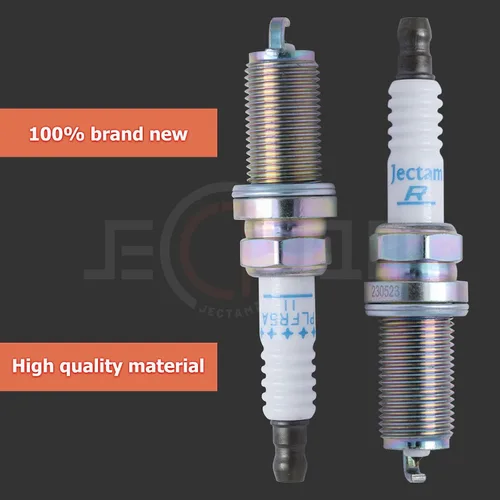 Miniatura 8 de Bujias de repuesto automotriz 22401-5M015 Bujias PLFR5A11 paquete de 6 bujías de iridio compatibles con Infiniti FX35 G35 I35 M35 M45 Q45 QX4 350z