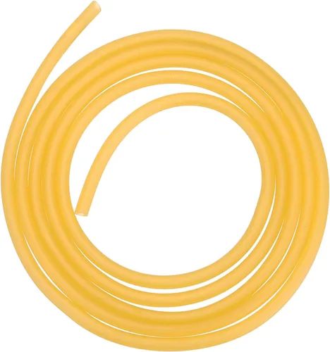 Miniatura 21 de Tubo de goma de látex natural de 1/4 de pulgada de diámetro interior x 3/8 pulgadas de diámetro exterior, manguera de goma de 26 pies altamente Rojo
