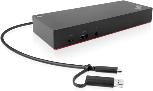 Miniatura 2 de Lenovo ThinkPad híbrido USB-C con base USB-A US (40AF0135US)