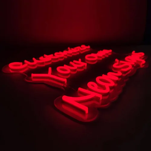 Miniatura 6 de Letrero de neón personalizable con luces LED regulables para negocios, bares, BBQ, peluquería, salón de manicura, salón de belleza, tienda, estudio