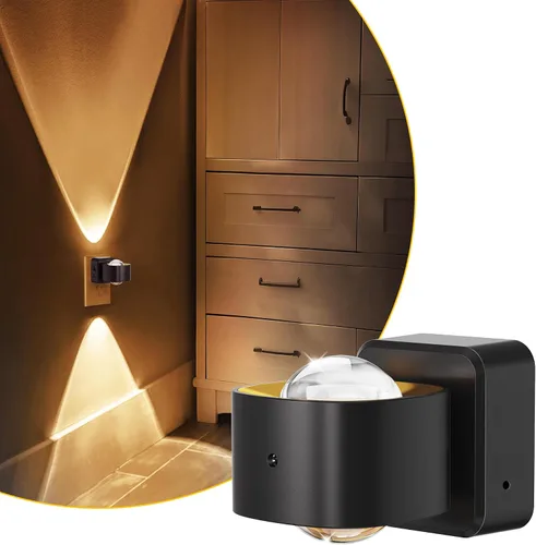 Miniatura 27 de L LOHAS LED Proyector de luz nocturna, luces nocturnas enchufables a la pared, 2000 K/3000 K/5000 K, luz nocturna de temperatura de color ajustable