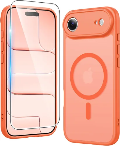 Miniatura 129 de FNTCASE Funda transparente para iPhone 15: Funda para iPhone 14/13, fundas magnéticas para teléfono con protector de pantalla compatible con Magsafe