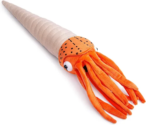 Miniatura 10 de Juguete de peluche realista de organismo antiguo cámbrico Microdictyon – Simulación de 20" de criatura marina del Cámbrico Microdictyon