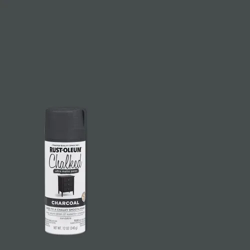 Miniatura 2 de Rust-Oleum - Pintura a la tiza en aerosol ultramate de 12 onzas (paquete de 1), color carbón, 302590