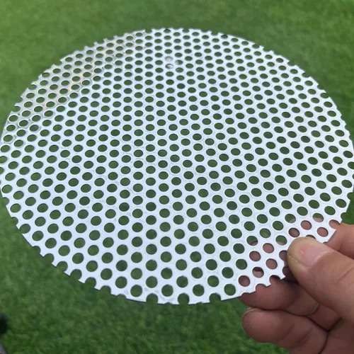 Miniatura 9 de Hojas de metal perforadas - Hojas expandidas y perforadas - Hoja de acero inoxidable perforada - 20GA agujero de 0.2" (aproximadamente 5mm) 11.8" X