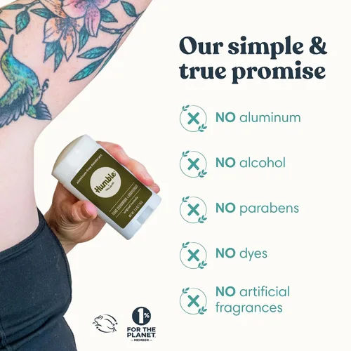 Miniatura 5 de Humble - Desodorante sin aluminio para mujeres y hombres, paquete variado, desodorante natural limpio y fresco en barra con aceites esenciales
