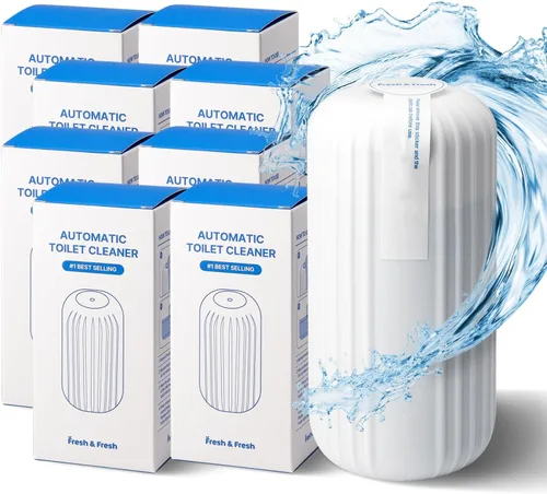 Miniatura 39 de Fresh & Fresh Limpiadores automáticos para inodoros – 3 botellas (hasta 2500 descargas/botella), limpiador comercial y residencial de 3 a 4 meses