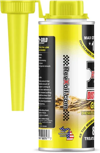 Miniatura 5 de REV X Distance Plus Gold Diesel Tratamiento de combustible de alta lubricidad, 8 fl. oz. (2)