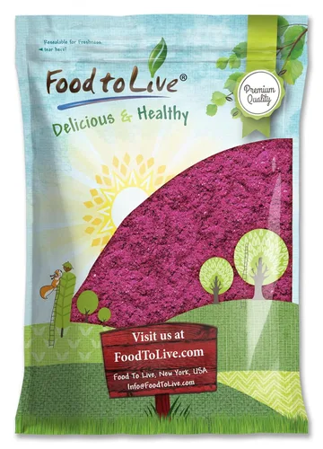 Miniatura 10 de Food to Live Polvo de fruta del dragón rojo, 12 onzas – Pitaya liofilizado, superalimento vegano, fruta de dragón deshidratada es rica en vitaminas