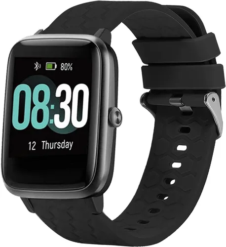 Miniatura 5 de TenCloud Paquete de 2 correas compatibles con GRV FC1/FC5 de 0.748 in Veryfitpro para ID205L ID205S bandas deportivas de repuesto para GRV ID205L