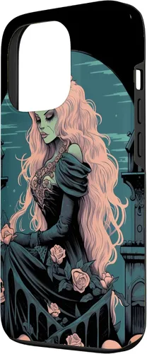 Miniatura 2 de Funda para iPhone 13 Pro Gothic Girl Pastel Goth Wiccan Pagan Anime Nu Goth Grunge