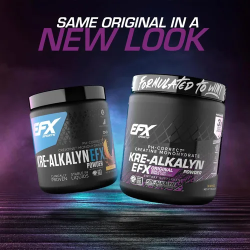 Miniatura 2 de EFX Sports Kre-Alkalyn EFX Powder Suplemento en polvo de monohidrato de creatina con pH correcto Fuerza, crecimiento muscular y rendimiento