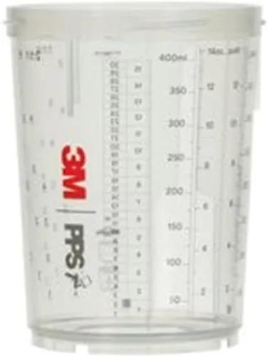 Miniatura 3 de 3M PPS 2.0 - Vasos para pistola pulverizadora, 26122, Midi, 13.5 onzas, uso con pistola de pintura y tapas y forros PPS 2.0 para pintar automóviles