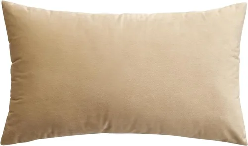 Miniatura 6 de MIULEE Funda de Almohada de Terciopelo Suave de Lujo Decorativa Funda de Cojín Decorativo Rectangular Individual para Sofá, Sillón, Dormitorio, Beige