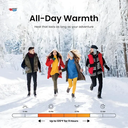 Miniatura 4 de Hand Warmers - Up to 11 Hours of Heat, Super Long Lasting - Easy, All Natural - Air Activated, for Body, Hands & Toes - Odorless Hot Hand Warmer