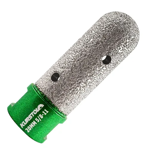 Broca de fresado de diamante – Diámetro de la rueda de tambor de diamante de 3/4 pulgadas X5/8-11 rosca broca de fresado de diamante para agrandar