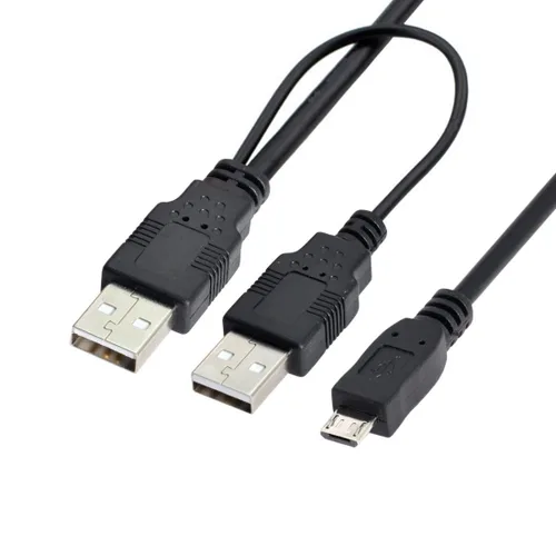 Miniatura 7 de chenyang Cable de alimentación Y Dual USB3.0 A macho a Micro USB 3.0 Y Cable con alimentación adicional para SSD HDD