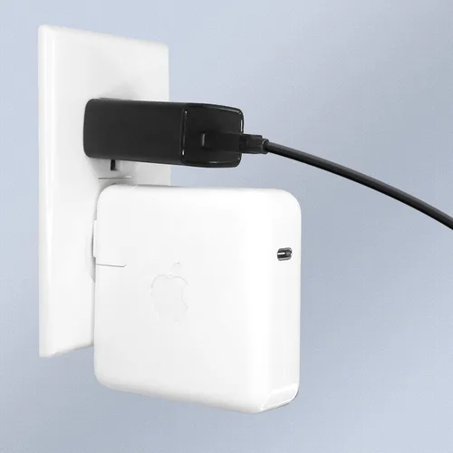 Miniatura 5 de Cargador de pared USB universal US 5V1A con certificación UL, enchufe en la puerta, adaptador de CA para viajes, oficina, uso doméstico, paquete de 2