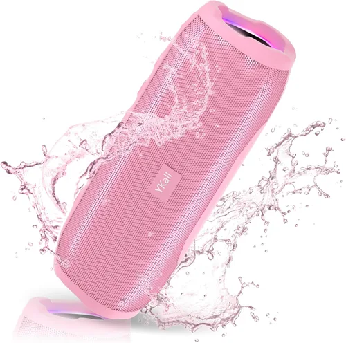 Altavoces Bluetooth, altavoz Bluetooth portátil inalámbrico con sonido estéreo fuerte de 20 W, emparejamiento TWS, altavoces de ducha impermeables