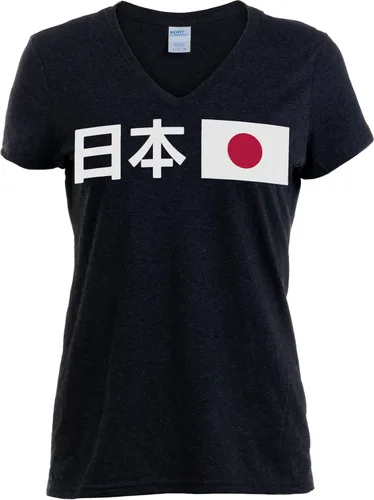 Miniatura 60 de Nations of the World - Camiseta con cuello en V para mujer