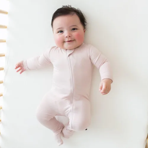 Miniatura 36 de KYTE BABY Pies unisex con cierre de cremallera, rayón hecho de bambú, 0-24 meses