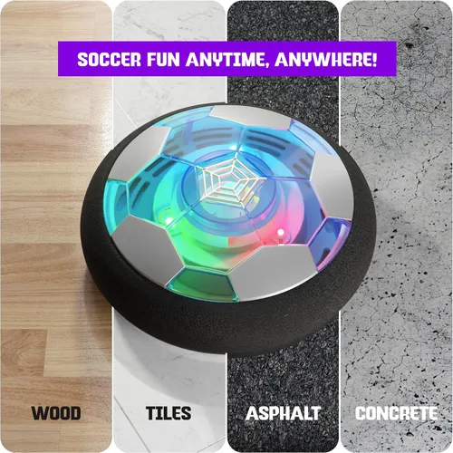Miniatura 4 de Ninja Blast Hover - Pelota de fútbol iluminada, regalo de cumpleaños para niños, juegos de juguetes de interior, regalos para niños de 5, 6, 7, 8