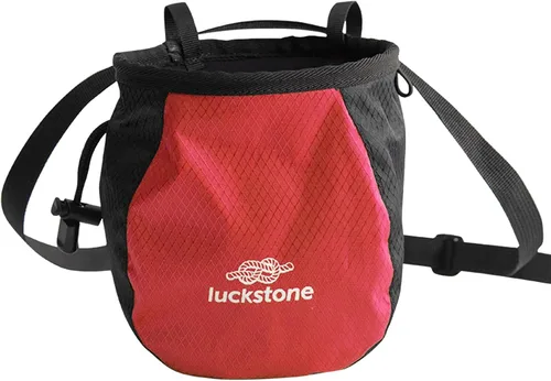 Miniatura 7 de Bolsa de tiza para escalada en roca, bolsa de tiza ajustable con cordón, bolsa de tiza Bouldering, cubo para escalada en roca, levantamiento
